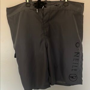 O'Neill Charcoal Surf Shorts